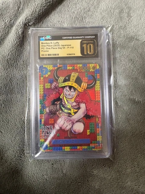 CGC10 PRISTINE PSA10 or higher 25th Anniversary Zoro OP01 001 From