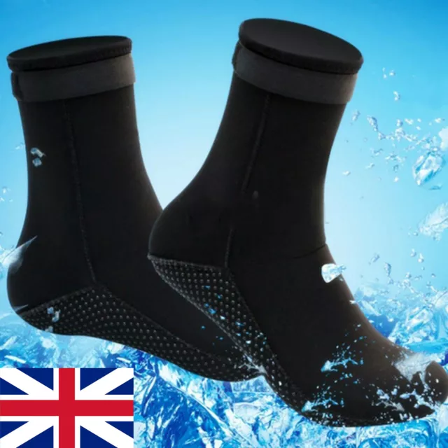 Neoprene Socks 3mm Diving Sock Swimming Kayak Dinghy Sailing Warm Wetsuit 42-44