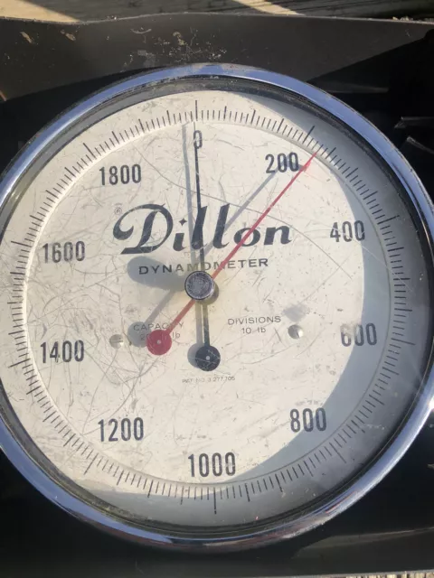 Dillon Dynamometer 2000lbs capacity Ap 20342