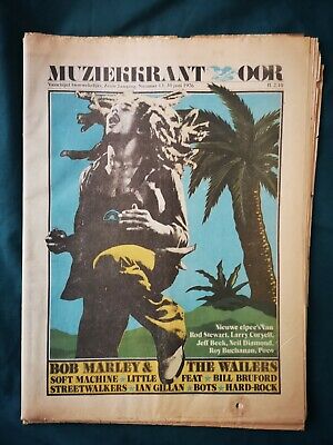 Rare Bob Marley - Muziekkrant Oor newspaper, 30th June 1976