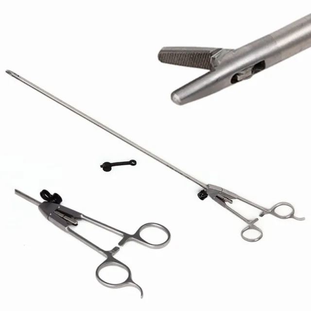 O Type 5X330mm Needle Holder Laparoscopy Endoscopy Straight tip Force Surgery CE