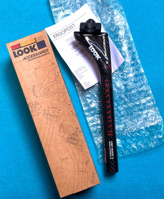 TIGE DE SELLE LOOK CARBOPOST 27.2x350mm NOS LOOK carbon seat post 27.2x350 NOS EUR 27,90 - FR