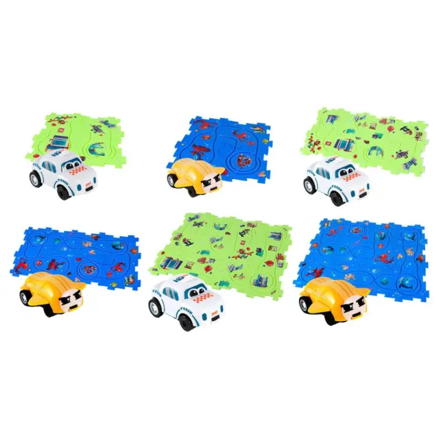 Puzzles Track Play Set Development Learning Toys Montessori Toy Rail Car