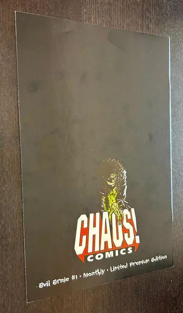 EVIL ERNIE #1 (Chaos Comics 1998) -- Limited Premium VARIANT -- NM- 2