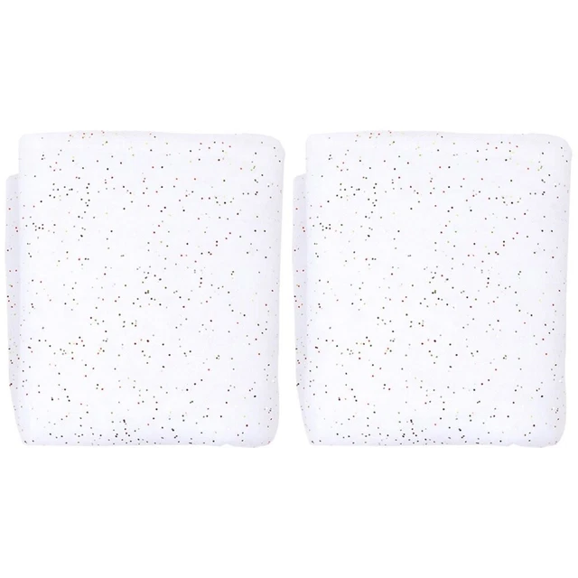 2 feuilles De Neige De noël Décoration Faux Décoration De Neige