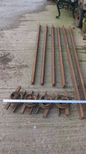 Steel Railway track Machine materials Handling dolly wheels  bogie