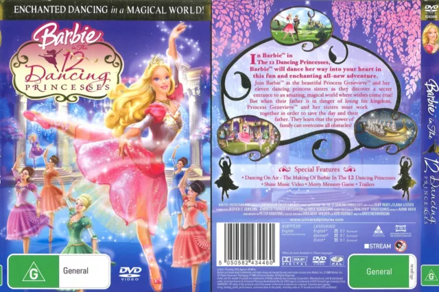 608 AA NEW Sealed Dvd Region 4 Barbie In The 12 Dancing Princesses 15.80 PicClick AU