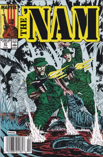 The 'Nam #27 (1986-1993) Marvel Comics, High Grade, Newsstand