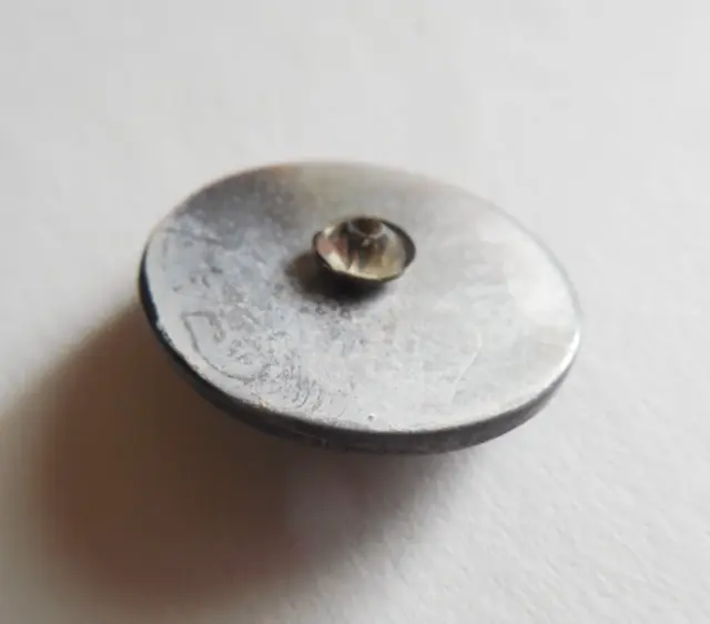 Vintage Smokey Pearl Button with Paste Center - 7/8"
