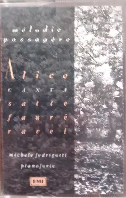 Musicassetta Alice Melodie Passagere Emi 1988 Usata
