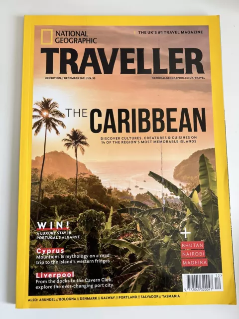 National Geographic Traveller Magazine The Caribbean December 2021