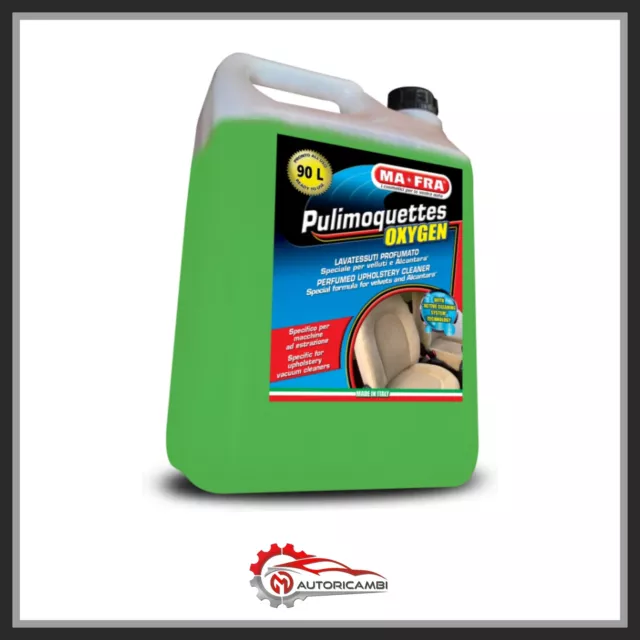 PULIMOQUETTES OXYGEN 4,5 Litri MA-FRA P0704 - LAVATESSUTI PER VELLUTI ALCANTARA