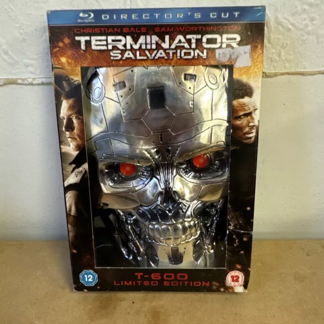 Blu Ray - Terminator Salvation - Directors Cut - T-600 Limited Edition - Bluray