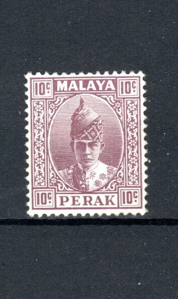 Malaysia - Perak 1938 10c Sultan Iskandar SG 112 MNH