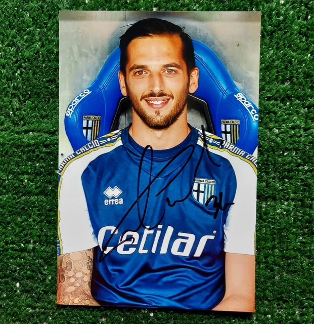 Foto Colombi Parma Autografata Signed Calcio Photo Autograph 2116