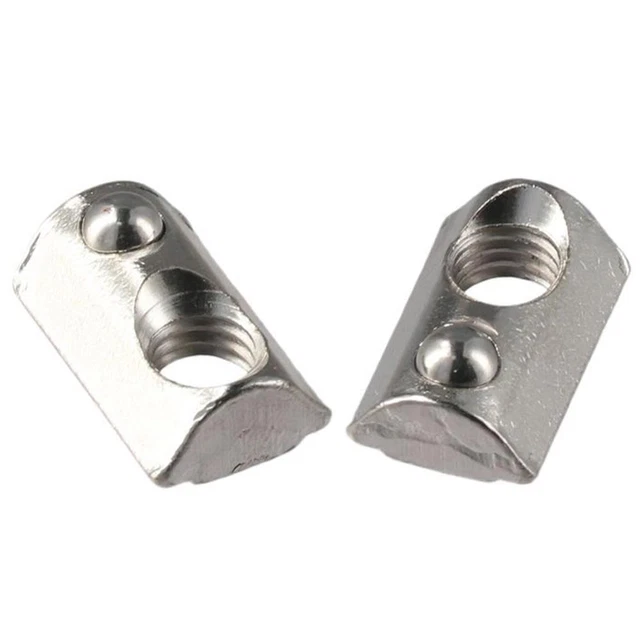30Pcs European Standard T Spring Nut Roll in Spring  T-Slot Aluminum Profile