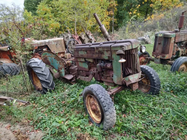 1955 John Deere 40 Utility Antique Tractor NO RESERVE 3 point PTO farmall allis