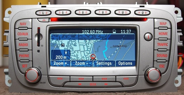 FORD FOCUS FX Ls Rns Radio Cd Mp3 Navigation System Sat Nav £185.00 -  PicClick UK