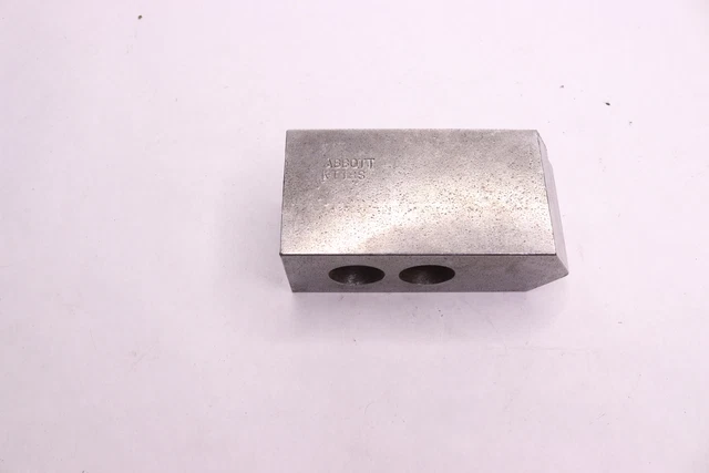 Abbott Workholding Steel Jaw Soft Lathe w/ 8" Chucks 4" x 2" KTT8S
