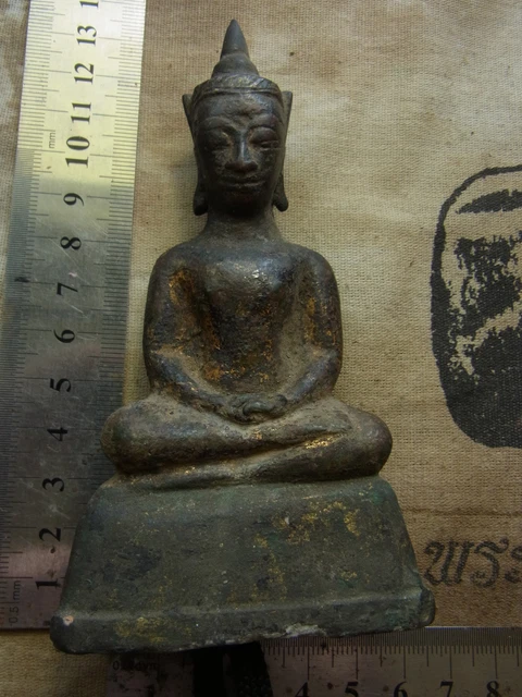 Phra Chai Bucha or Phra Ngang  Phra Bucha,Ayutthaya age 2-300 yr Buddha Statue
