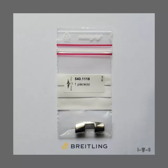 ☆Genuine Breitling «Fighter» Bracelet End Link «874A» For «B-1» & «B-2» Watches☆