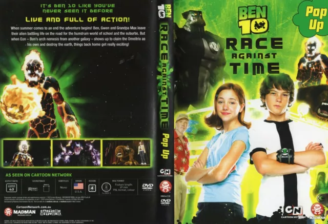 Ben 10: Race Against Time DVD (Region 4) Cartoon Network