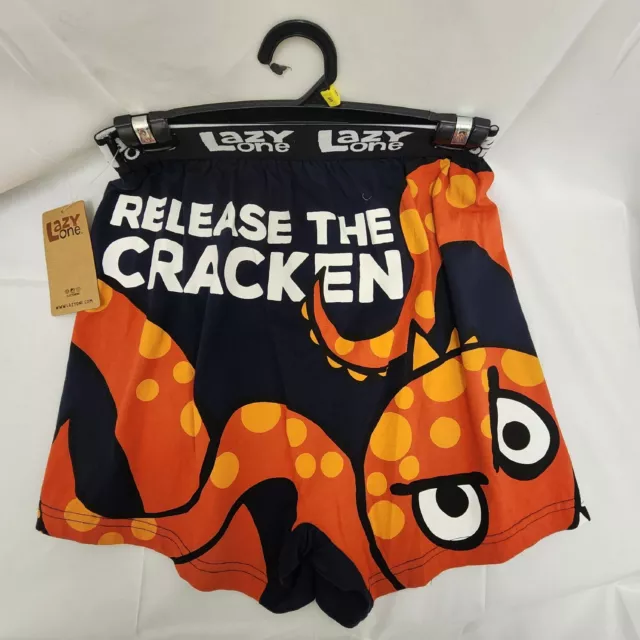 RELEASE THE CRACKEN Mens Boxers Funny Kraken Sea Octopus Butt Crack Novelty  $11.69 - PicClick
