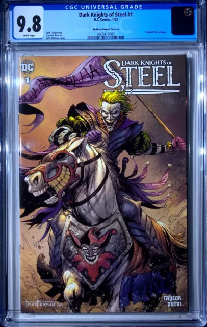 Dark Knights of Steel #1 Kirkham Variant A CGC 9.8