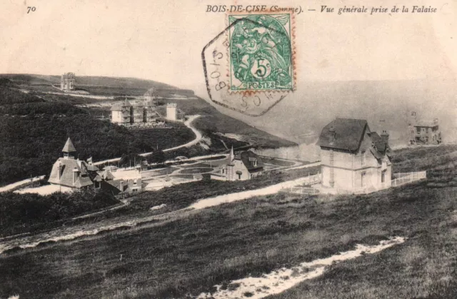Carte Postale -  Bois-De-Cise - Somme 80 - Vue Generale Prise De La Falaise