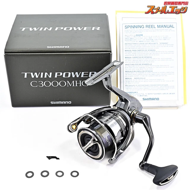 リール SHIMANO TWIN POWER C3000MHG Shimano 20 TWIN POWER C3000MHG Spinning Fishing Reel Made in