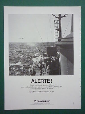 4/1984 PUB FN HERSTAL THOMSON CSF GALILEO CANON L 60 ORIGINAL FRENCH AD 