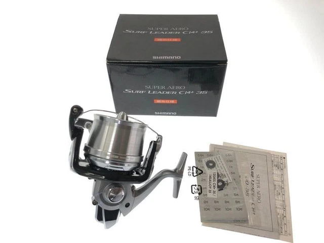 SHIMANO 13 SUPER Aero Surf Leader CI4 Plus 35 Spinning Reel