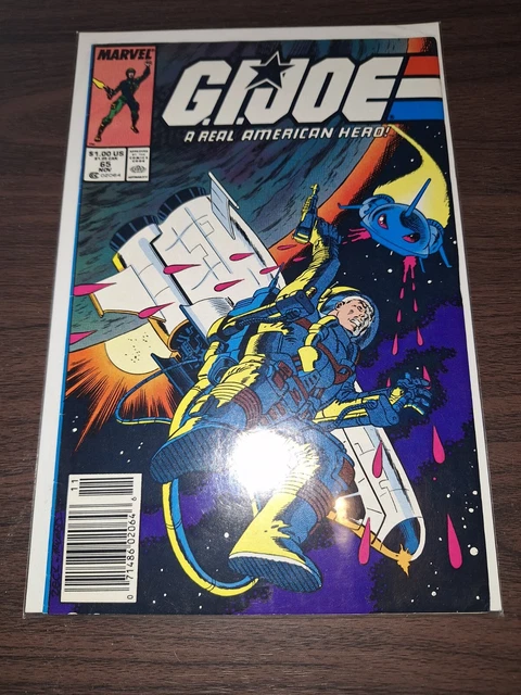 G.I. Joe 65 Marvel Comic 1987 NM Newsstand Combined Shipping