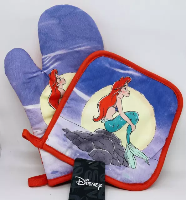 Disney Princess LIttle Mermaid Ariel Oven Mitt & Glove Cotton