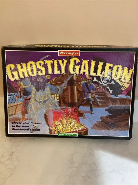 VINTAGE GHOSTLY GALLEON Waddingtons Board Game Complete £36.99 ...