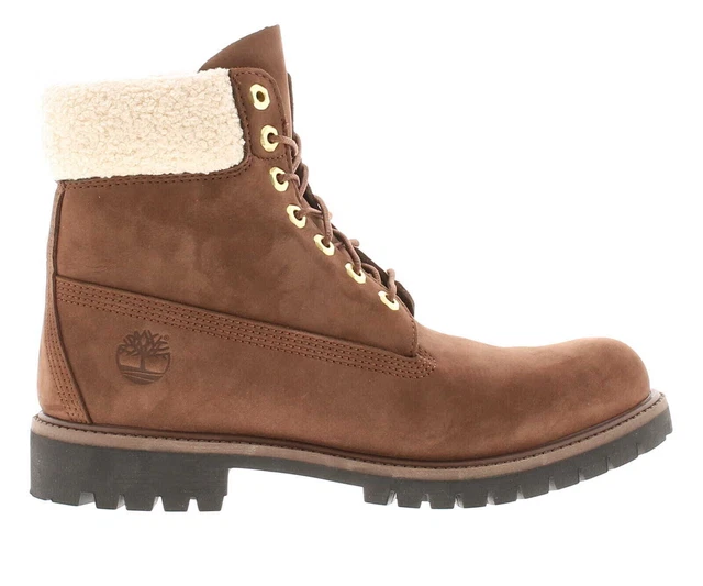 lacet marron timberland