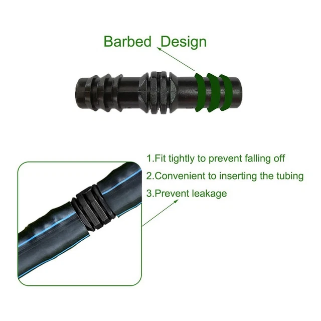 Giardino Scolapiatti Irrigazione Raccordi Kit Dentellato Connettori Gomiti 9