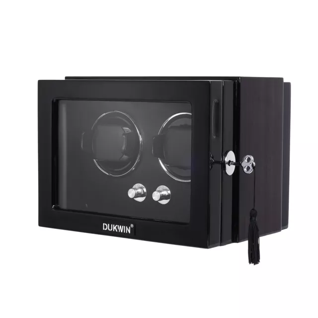 Automatic Watch Winder Double Rotating Motor Display Watch Box Display 4 Modes