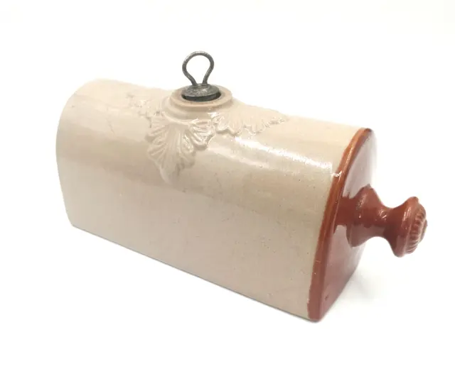 Vintage Stoneware Hot Water Bottle Display Only