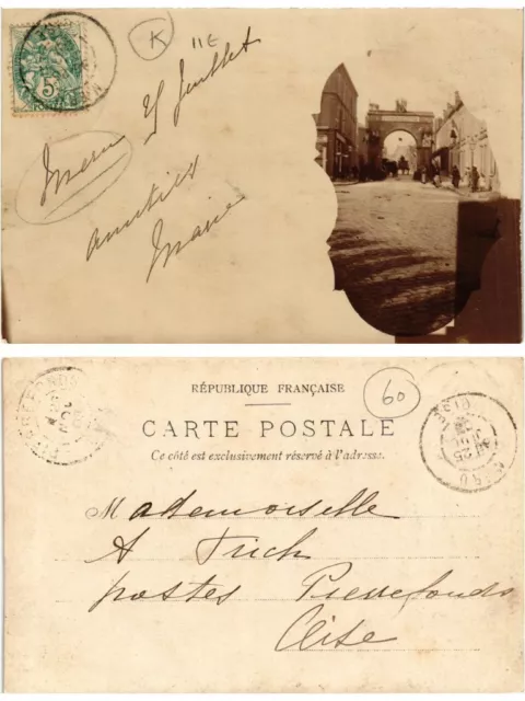 CPA AK carte photo MÉRU (378224)