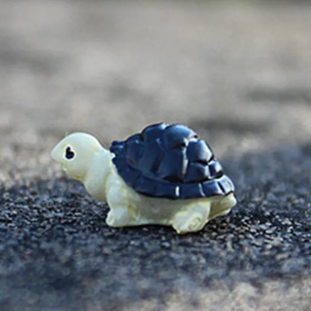 Mini Turtle Tortoise Miniature Fairy Garden Decor DIY Doll House Terrarium/
