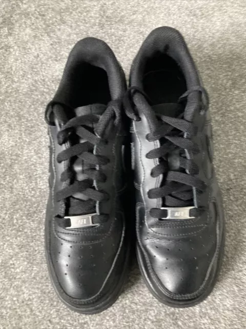 Black air force 1 size 4 sale