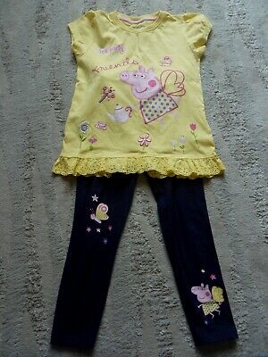 Girls Two-Piece Peppa Pig Outfit, Age 5 Years
