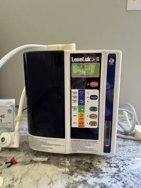 Enagic LeveLuk Jr 2 (JR II) Kangen Water Filter Machine Model Unit Enagic LeveLuk Jr 2 (JR II) Kangen Water Filter Machine Model Unit