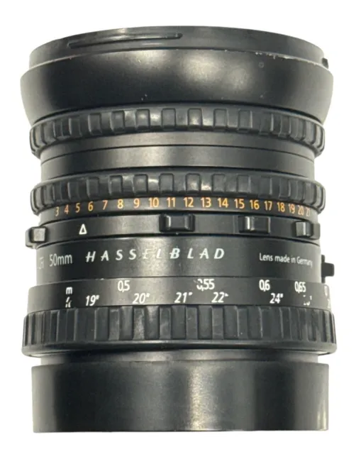 " Excellent plus* Hasselblad Carl Zeiss CFi Distagon 50mm F/4 T* Lens