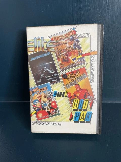 Hit-Pak Pour Commodore 64/128 - Complet Et En Très Bon état (PAL)