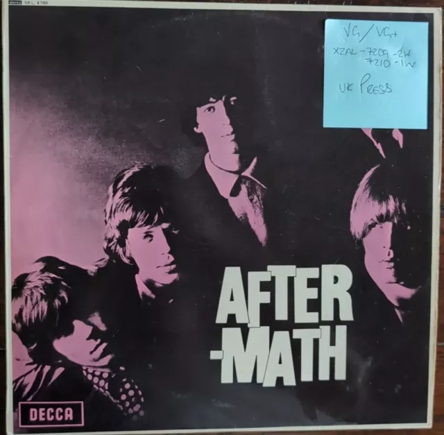 The Rolling Stones Aftermath Vinyl Record VG/VG+ SKL 4786 1966