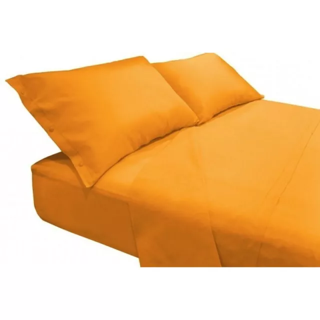 Plein Drap De Lit, Draps De Couleur Unie Jaune Giallone