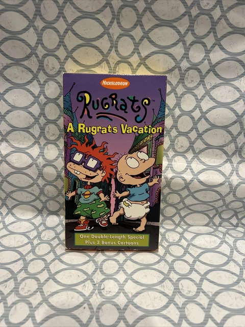 T-shirt Vintage Nickelodeon Rugrats 1997 - Taille L, Blanc, 100% Coton, Thème Années 90