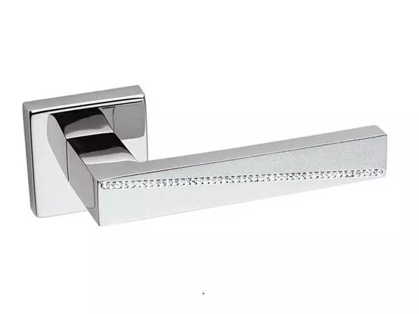Set Maniglia per porte interne ARIENI Quadra - disponibile BIANCA o NERA
